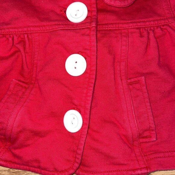 Disney Baby Girls Minnie Mouse Red Jacket Size 18M Twinkle Toes - Picture 2 of 5
